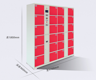 24门电子寄存柜